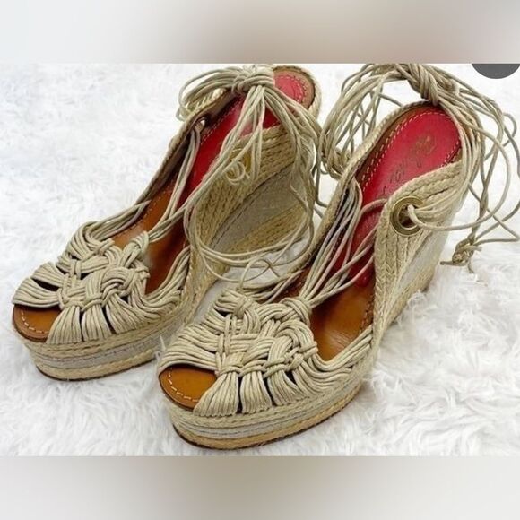 PALOMA BARCELO’ ESPADRILLE WEDGE‎ SIZE 39 - Picture 1 of 8